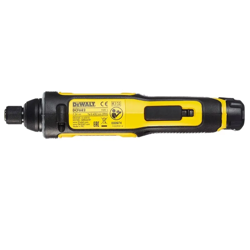 ATORNILLADOR GIRASCOPICO DEWALT EN LINEA 7.2V