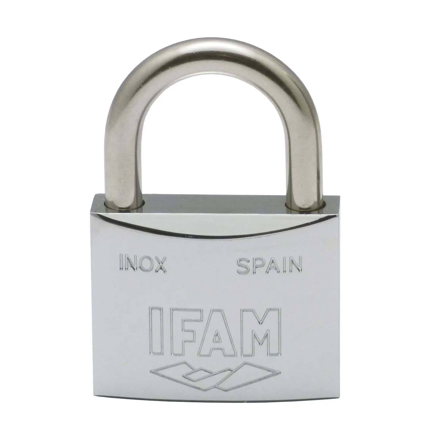 Candado seguridad arco corto 40mm acero 316 inox ifam 084000