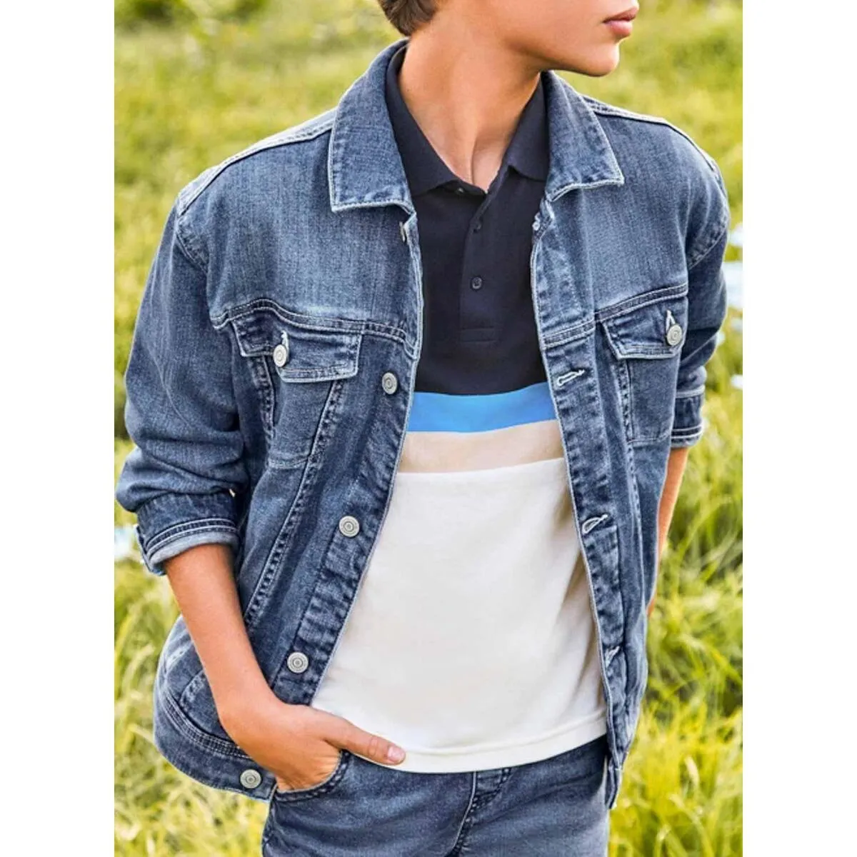Cazadora denim