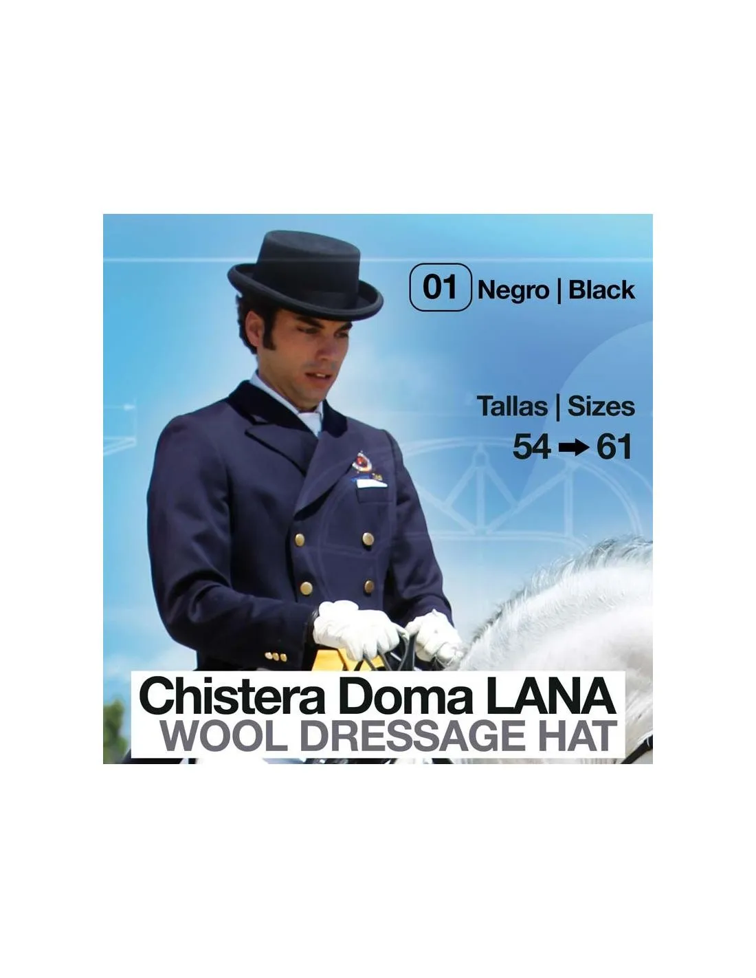 Chistera de Doma Lana Negra