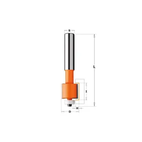 FRESA PARA TARACEAS C/ROD. P/CORIAN HW S=12 D=22.2x12.7