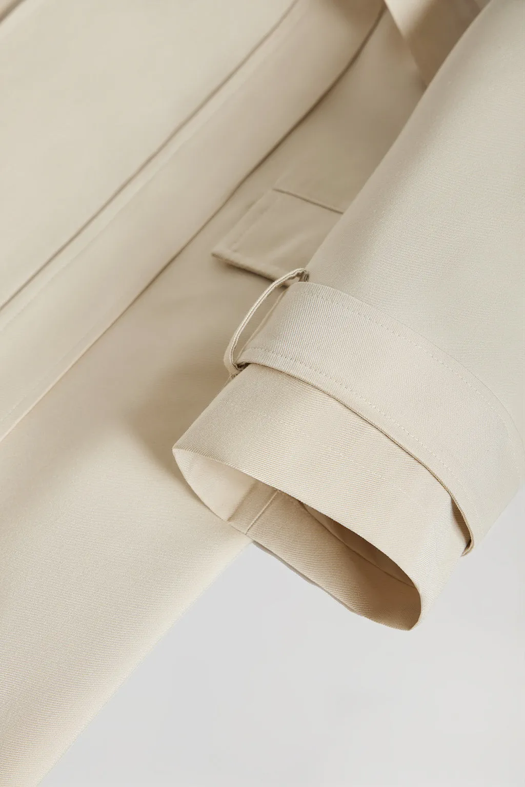 Gabardina Celia beige con detalles Polo Club