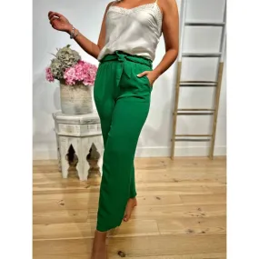 Pantalón Básico SIROYA Verde Trébol