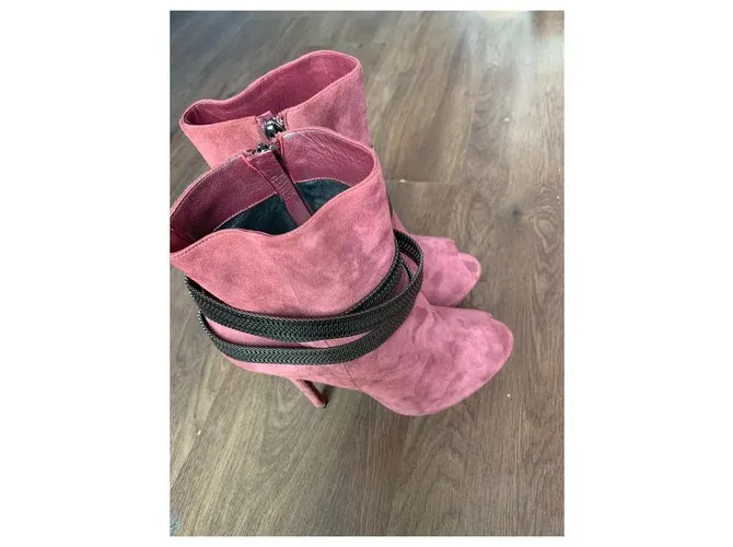 Rodo Botines Burdeos 