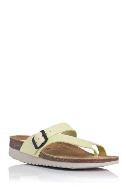Sandalia en piel