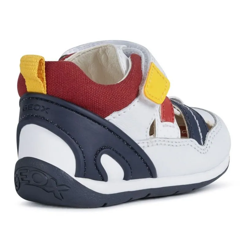 Sandalias Geox niño blancas