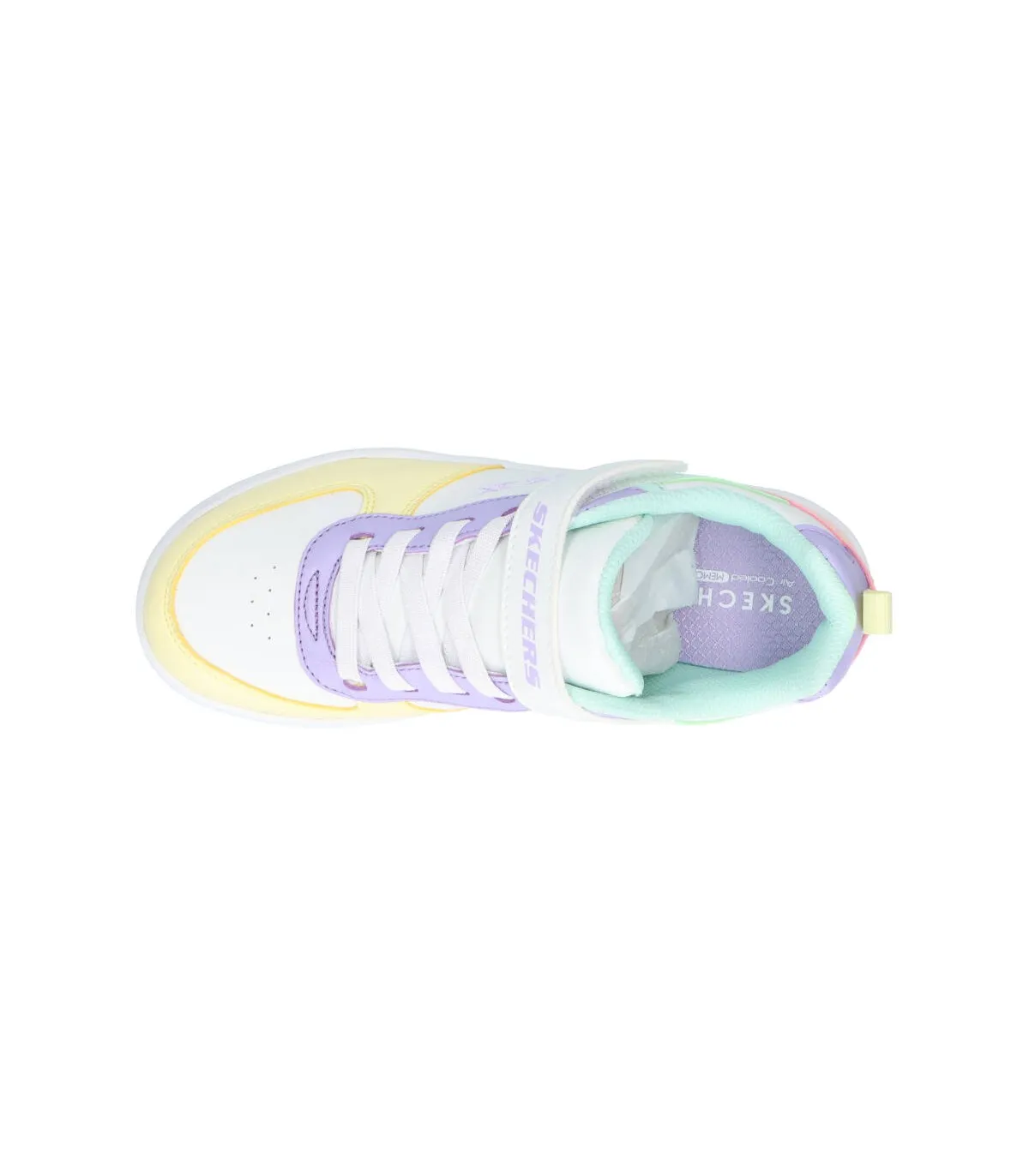 SKECHERS 310156L WMLT Niña Blanco