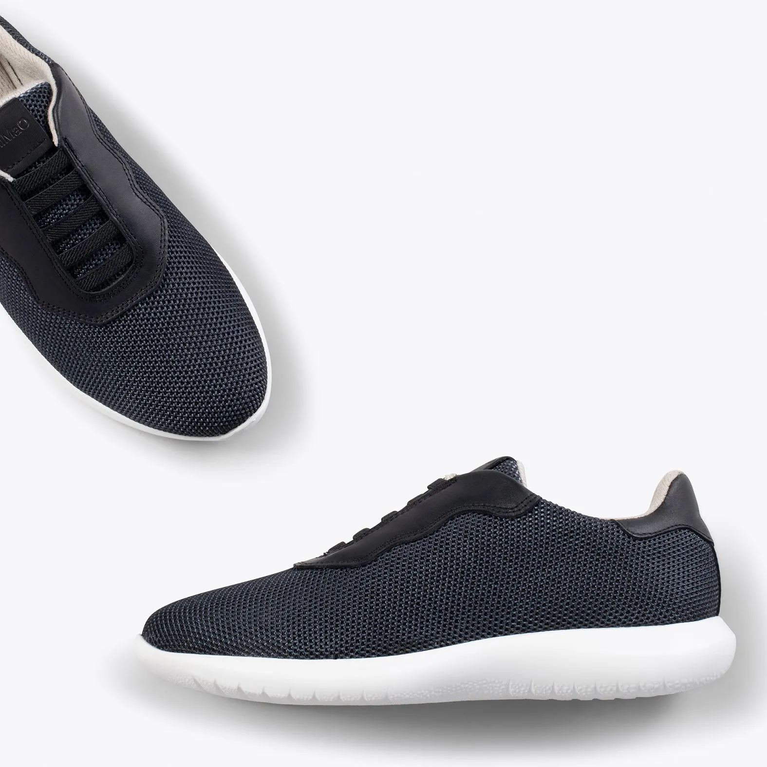 SPORT - Zapatillas de deporte cómodas NEGRO