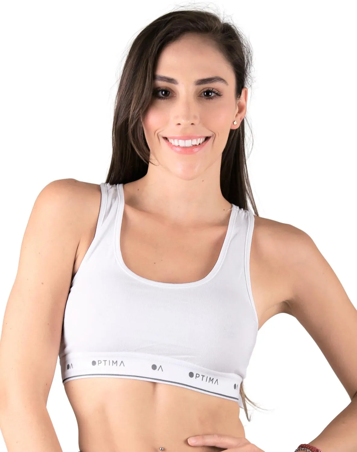 Top Mujer Básico Blanco Optima 56503817