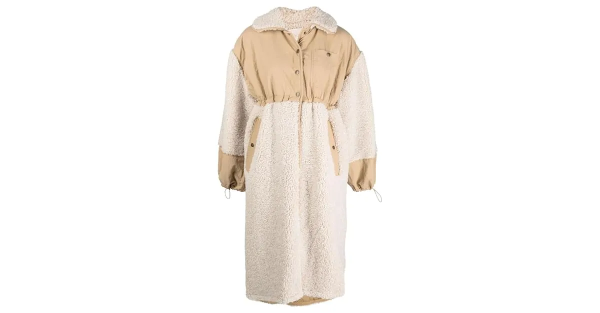 Ulla Johnson Abrigos, Ropa de calle Beige 