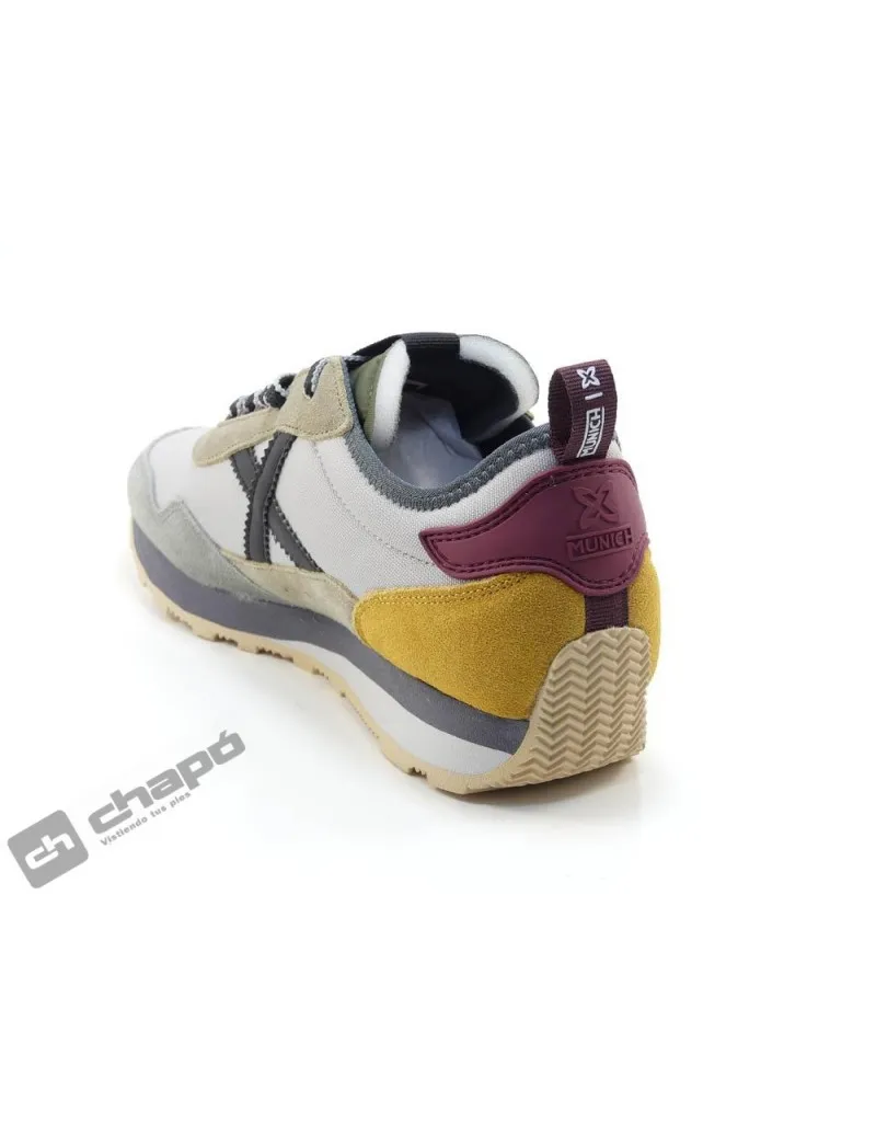 Zapatillas Deportiva Blanco Munich Zapatillas Um-8001073