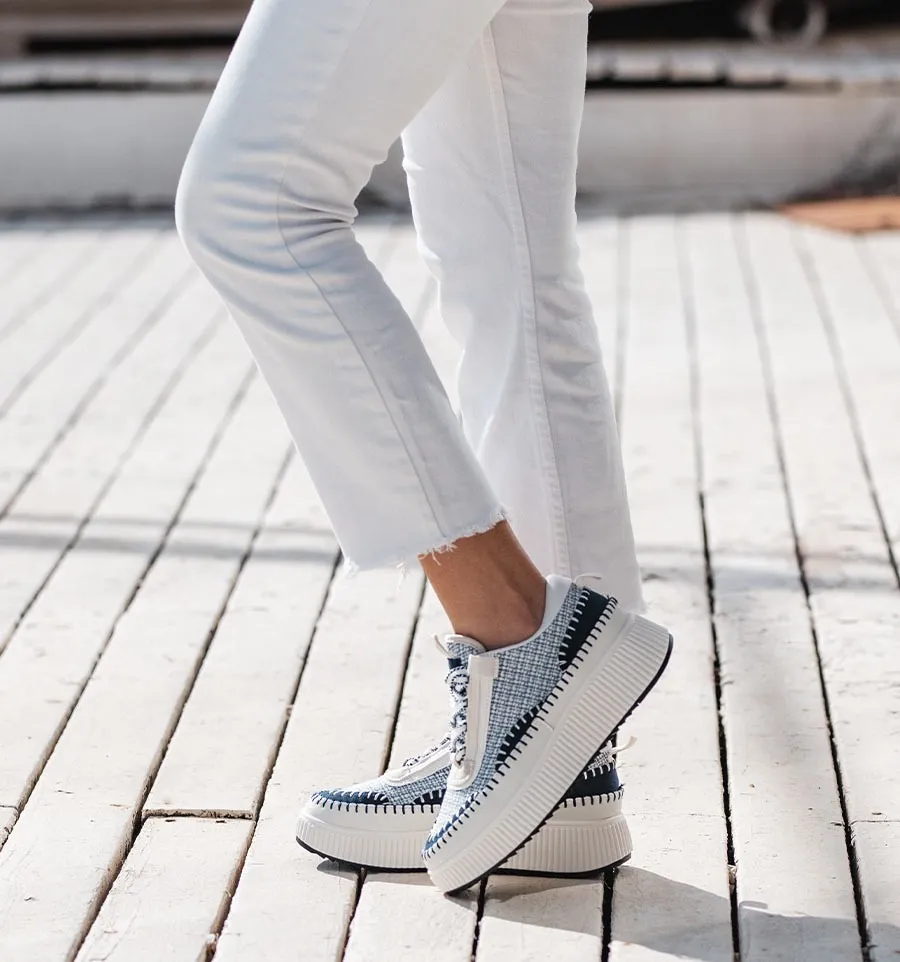 Zapatillas deportivas running azules